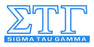 Sigma Tau Gamma Classic Sticker Sigma Tau Gamma Classic Sticker