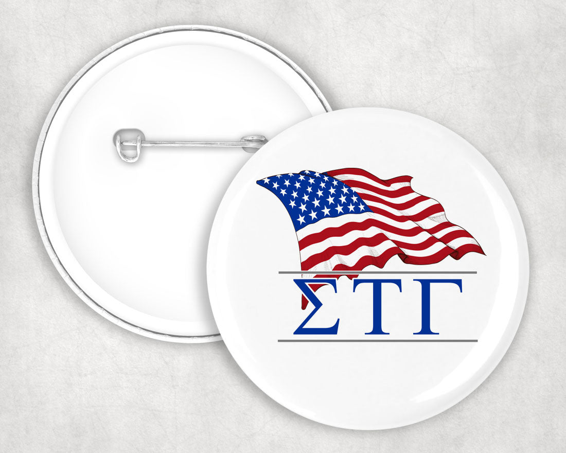 Sigma Tau Gamma Patriot Button Sigma Tau Gamma Patriot Button