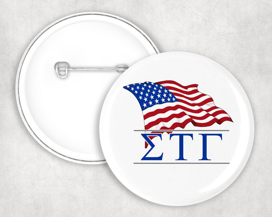 Sigma Tau Gamma Patriot Button Sigma Tau Gamma Patriot Button