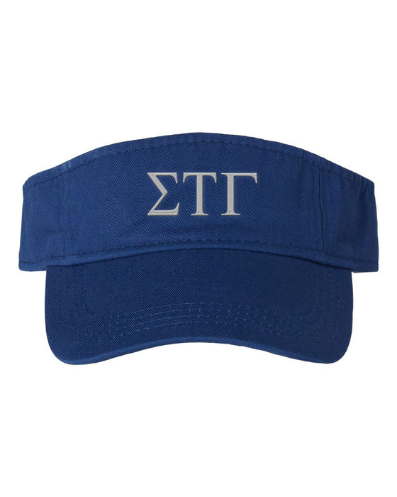Sigma Tau Gamma Greek Letter Visor Sigma Tau Gamma Greek Letter Visor