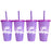 Sigma Sigma Sigma Glitter Color Changing Cup 4 Pack Sigma Sigma Sigma Glitter Color Changing Cup 4-Pack