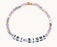 Sigma Sigma Sigma Glass Name Bead Bracelet Sigma Sigma Sigma Glass Name Bead Bracelet