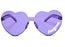 Sigma Sigma Sigma Heart Shaped Sunglasses Sigma Sigma Sigma Heart Shaped Sunglasses