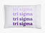 Sigma Sigma Sigma Ombre Retro Pillowcases Sigma Sigma Sigma Ombre Retro Pillowcases