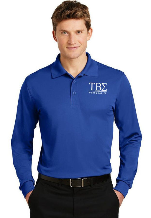 Tau Beta Sigma Tau Beta Sigma-World Famous Long Sleeve Dry Fit Polo
