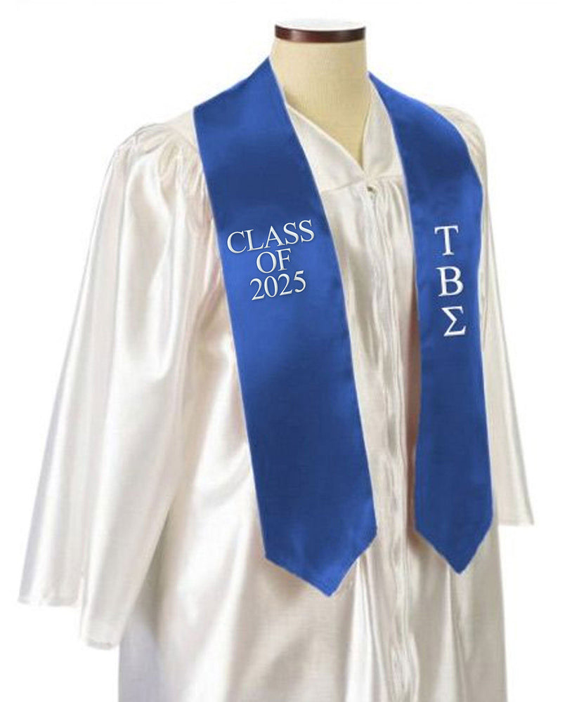 Tau Beta Sigma Embroidered Graduation Sash Stole Tau Beta Sigma Embroidered Graduation Sash Stole