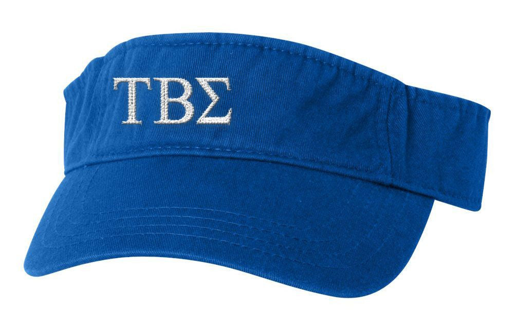 Tau Beta Sigma Greek Letter Visor Tau Beta Sigma Greek Letter Visor