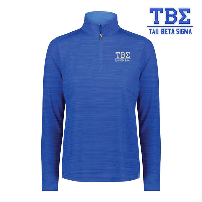 Tau Beta Sigma Pursuit Quarter Zip Pullover Tau Beta Sigma Pursuit Quarter Zip Pullover