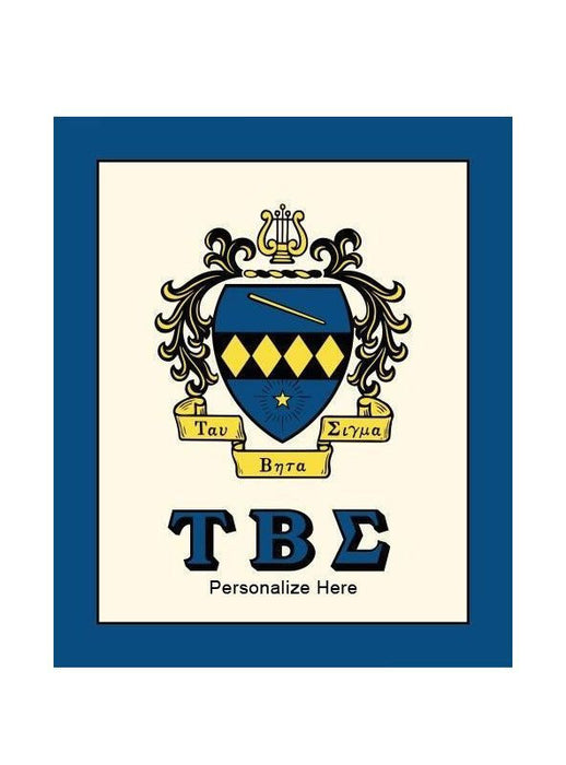 Tau Beta Sigma Sherpa Lap Blanket Tau Beta Sigma Sherpa Lap Blanket