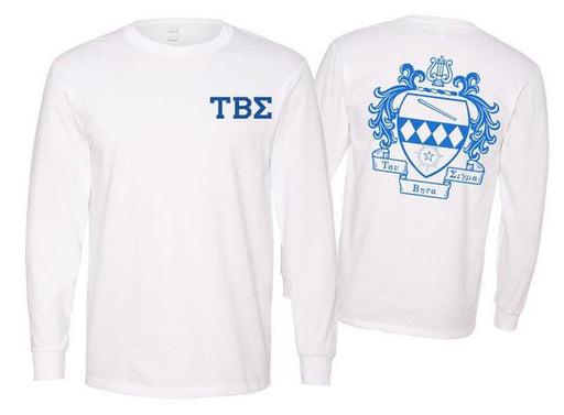 Tau Beta Sigma Tau Beta Sigma World Famous Crest Long Sleeve T-Shirt