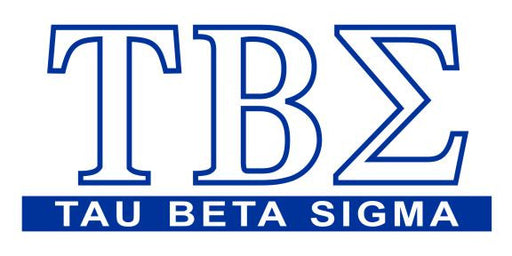 Tau Beta Sigma Tau Beta Sigma Custom Sticker - Personalized