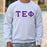 Tau Epsilon Phi 2 Day Ship Twill Crewneck Sweatshirt Tau Epsilon Phi - 2 Day Ship Twill Crewneck Sweatshirt