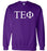 Tau Epsilon Phi Lettered World Famous Greek Crewneck Tau Epsilon Phi Lettered World Famous Greek Crewneck