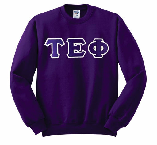 Tau Epsilon Phi Tau Epsilon Phi Super Saver Letttered Crewneck