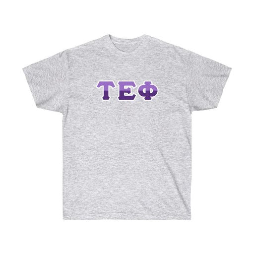 Tau Epsilon Phi Tau Epsilon Phi Two Toned Greek Lettered T-shirts