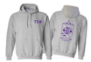 Tau Epsilon Phi Tau Epsilon Phi World Famous Crest - Shield Hooded Sweatshirts