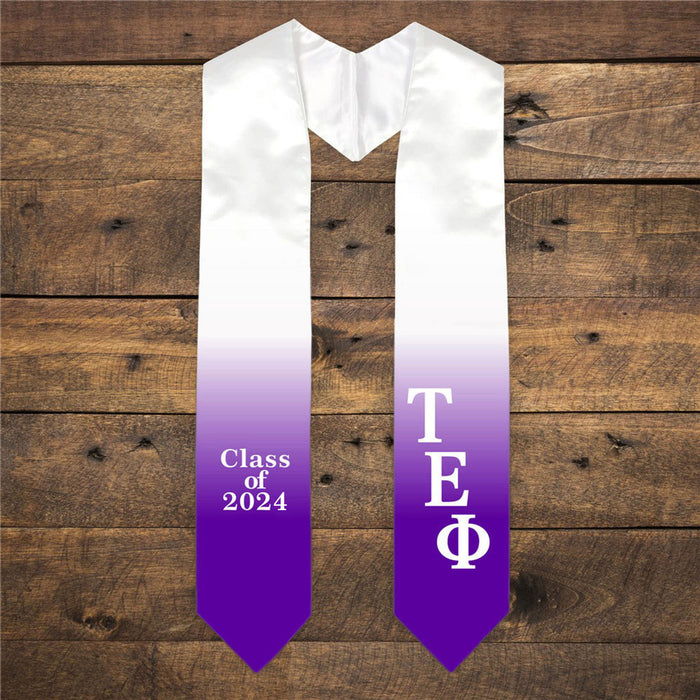 Tau Epsilon Phi Extra Fancy Classic Greek Graduation Stole Tau Epsilon Phi Extra Fancy Classic Greek Graduation Stole