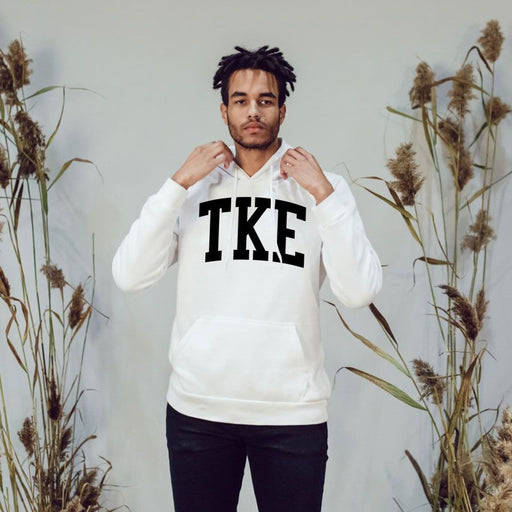 Sweatshirts Tau Kappa Epsilon Arched Greek Letter Hooded Sweatshirt