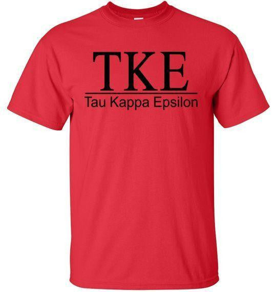 Tau Kappa Epsilon Bar T Shirts Tau Kappa Epsilon Bar T-shirts