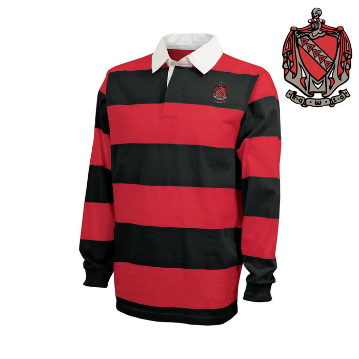 Tau Kappa Epsilon Classic Crest Rugby Shirt Tau Kappa Epsilon Classic Crest Rugby Shirt
