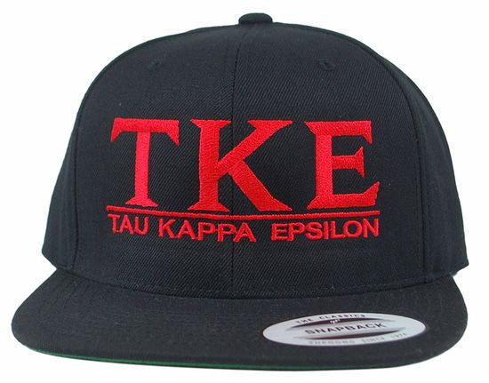 Tau Kappa Epsilon Flatbill Snapback Hats Original Tau Kappa Epsilon Flatbill Snapback Hats Original