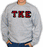 Tau Kappa Epsilon Lettered Crewneck Sweatshirt Tau Kappa Epsilon Lettered Crewneck Sweatshirt