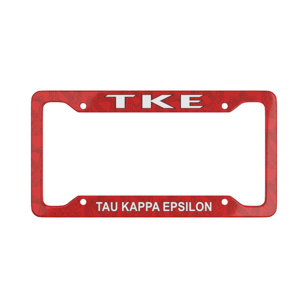 Tau Kappa Epsilon License Plate Frame New Tau Kappa Epsilon License Plate Frame - New