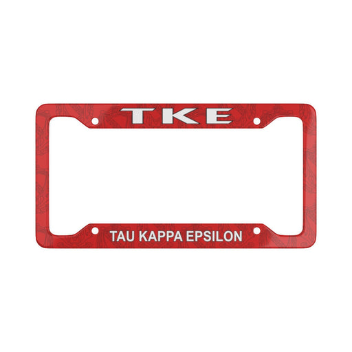 Tau Kappa Epsilon Tau Kappa Epsilon License Plate Frame - New