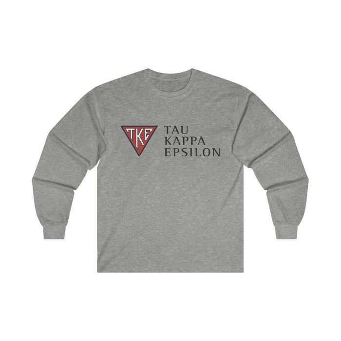 Printify Tau Kappa Epsilon Logo Long Sleeve Tee Tau Kappa Epsilon Logo Long Sleeve Tee