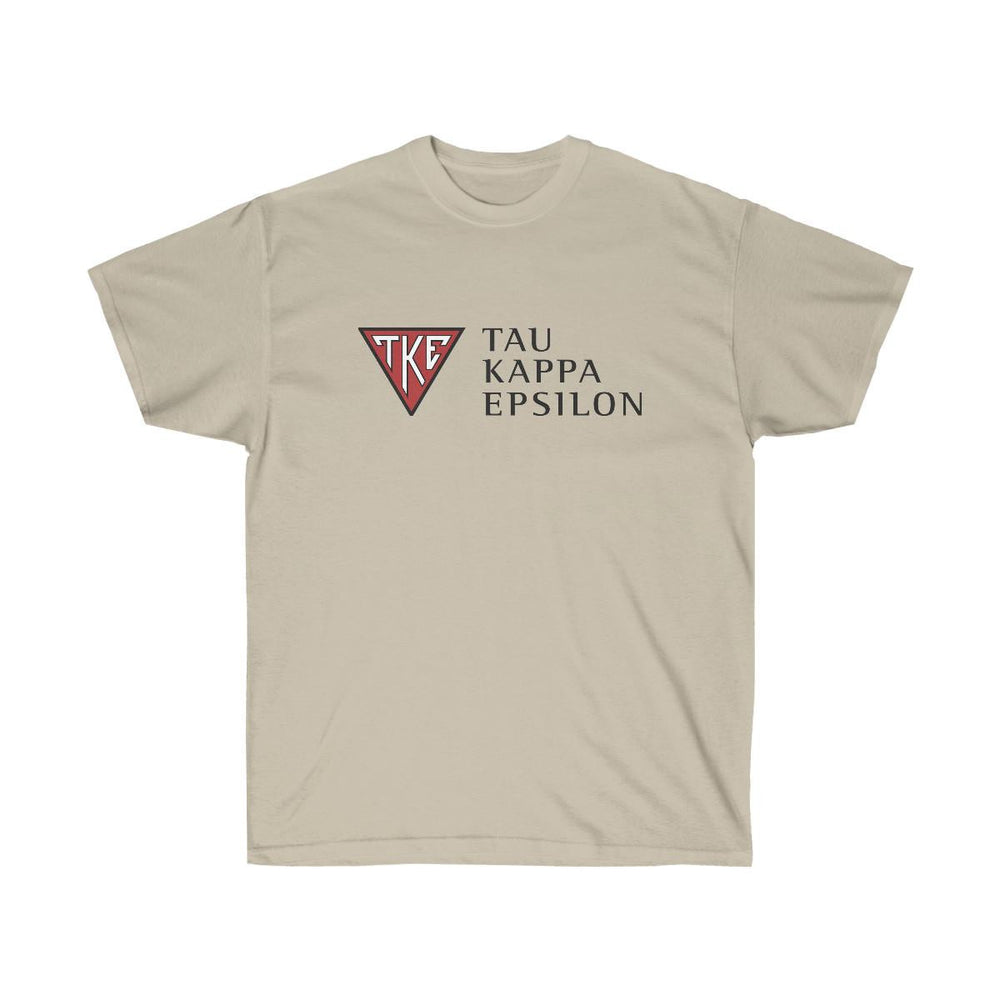 Printify Tau Kappa Epsilon Logo Short Sleeve Tees Tau Kappa Epsilon Logo Short Sleeve Tees