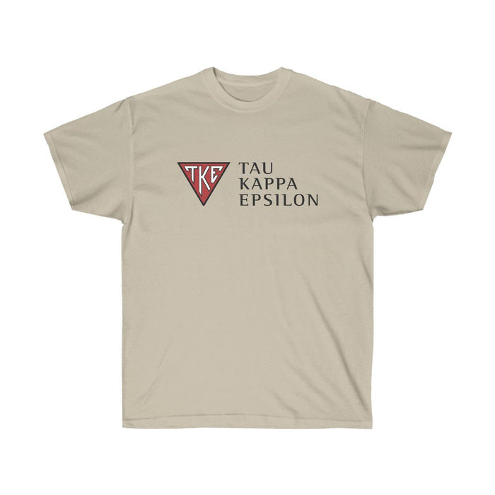 Printify Tau Kappa Epsilon Logo Short Sleeve Tees Tau Kappa Epsilon Logo Short Sleeve Tees