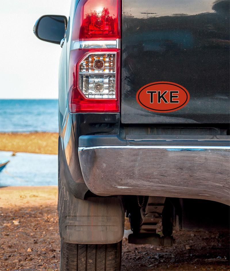 Tau Kappa Epsilon Oval Fraternity Car Magnet Set Of 2 Tau Kappa Epsilon Oval Fraternity Car Magnet Set of 2