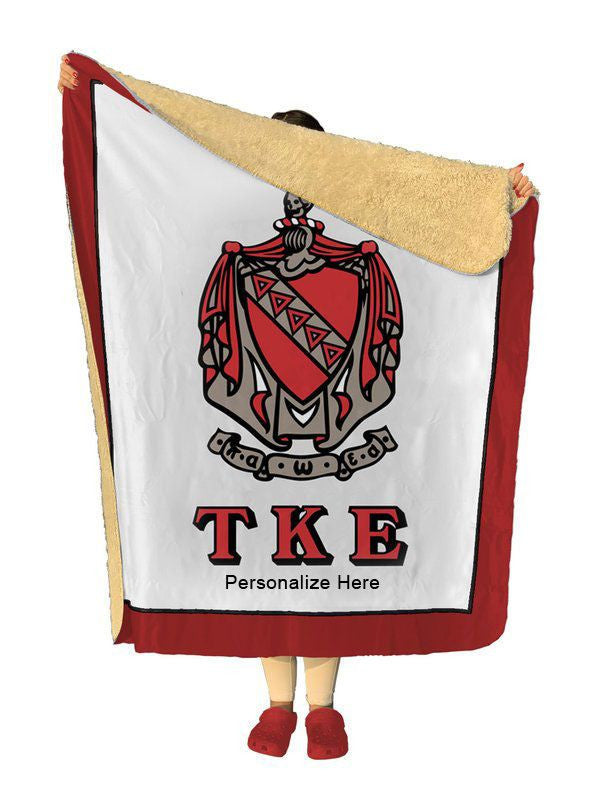 Tau Kappa Epsilon Sherpa Lap Blanket Tau Kappa Epsilon Sherpa Lap Blanket
