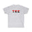 Printify Tau Kappa Epsilon Two Toned Greek Lettered T Shirts Tau Kappa Epsilon Two Toned Greek Lettered T-shirts