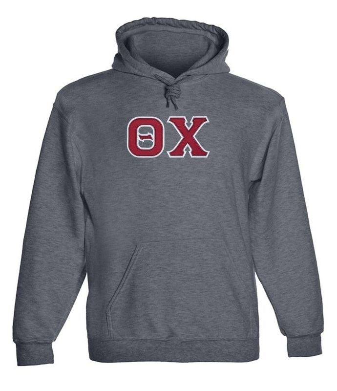 Theta Chi 2 Day Ship Twill Hooded Sweatshirt Theta Chi - 2 Day Ship Twill Hooded Sweatshirt