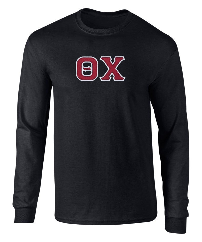 Theta Chi 2 Day Ship Twill Long Sleeve Tee Theta Chi - 2 Day Ship Twill Long Sleeve Tee