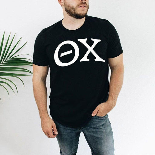 Theta Chi Theta Chi Arched Greek Letter T-Shirt