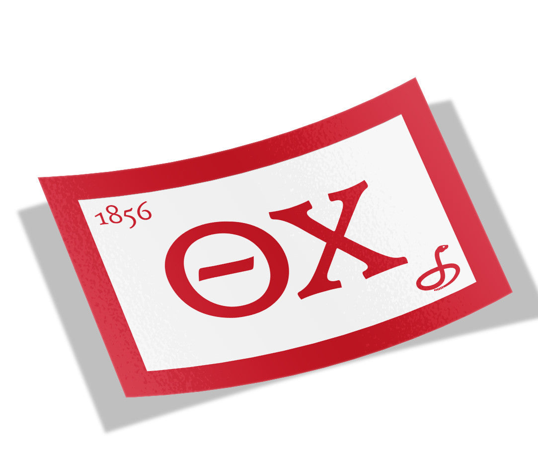Theta Chi Flag Decal Sticker Theta Chi Flag Decal Sticker