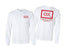 Greekgear Theta Chi Flag Long Sleeve T Shirt Theta Chi Flag Long Sleeve T-Shirt