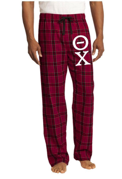 Theta Chi Theta Chi Flannel Plaid Pant - PJ's