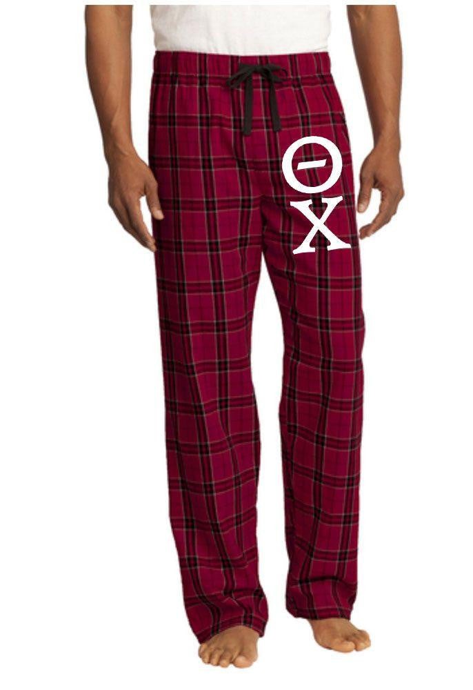 Theta Chi Flannel Plaid Pant Pj's Theta Chi Flannel Plaid Pant - PJ's