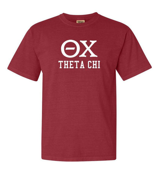 Theta Chi Theta Chi Greek Comfort Colors Heavyweight T-Shirt