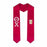 Theta Chi Greek Lettered Graduation Sash Stole With Crest Theta Chi Greek Lettered Graduation Sash Stole With Crest