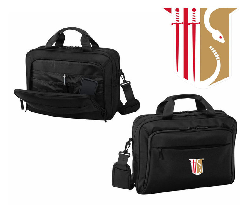 Discount Theta Chi Crest Shield Briefcase Attache DISCOUNT-Theta Chi Crest - Shield Briefcase Attache