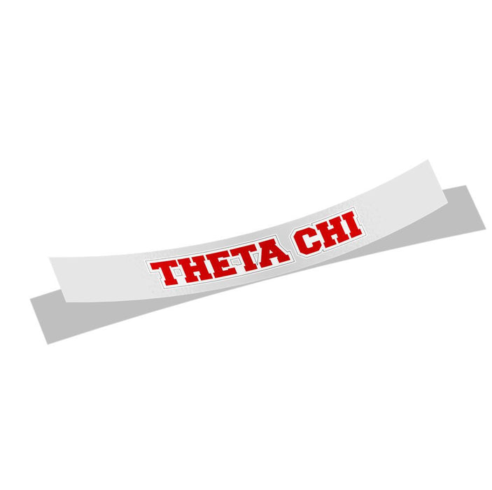 Theta Chi Long Window Sticker Theta Chi Long Window Sticker