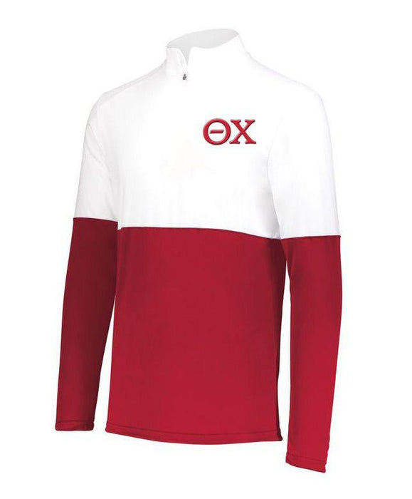 Theta Chi Momentum 1/4 Zip Pullover Theta Chi Momentum 1/4 Zip Pullover