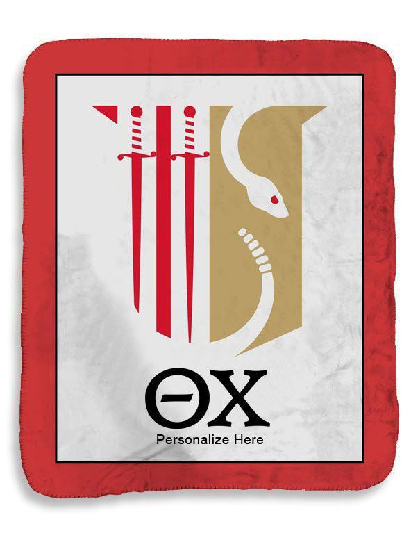 Theta Chi Sherpa Lap Blanket Theta Chi Sherpa Lap Blanket
