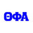 Theta Phi Alpha Big Greek Letter Window Sticker Decal Theta Phi Alpha Big Greek Letter Window Sticker Decal