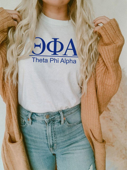 Theta Phi Alpha Theta Phi Alpha Comfort Colors Heavyweight T-Shirt