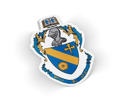 Theta Phi Alpha Theta Phi Alpha Die Cut Crest Sticker